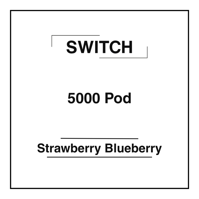 Switch Pod 5000 Strawberry Blueberry