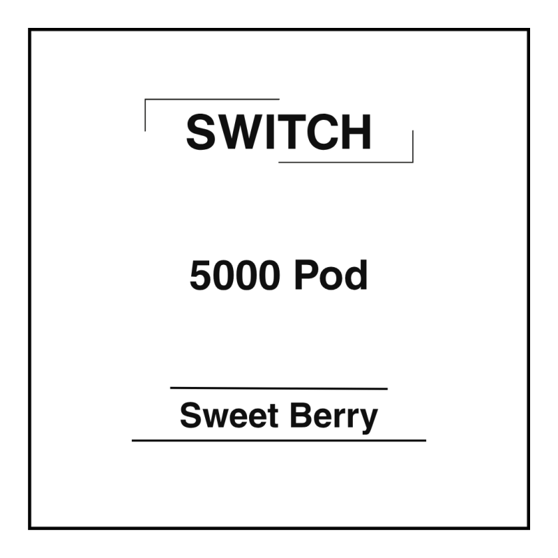 Switch Pod 5000 Sweet Berry (Mixed Berry)