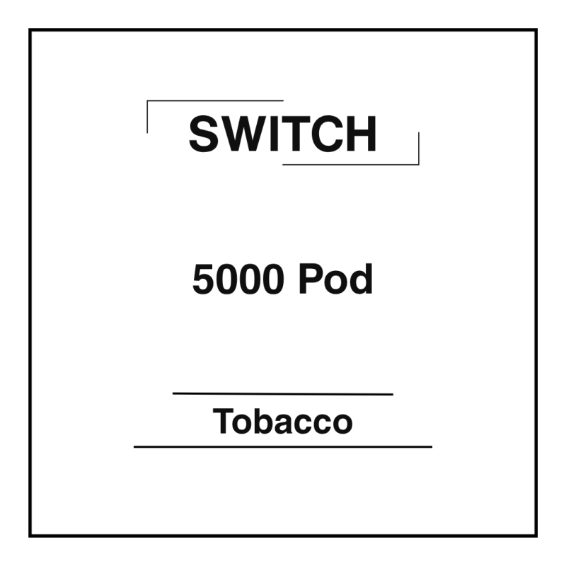 Switch Pod 5000 Tobacco