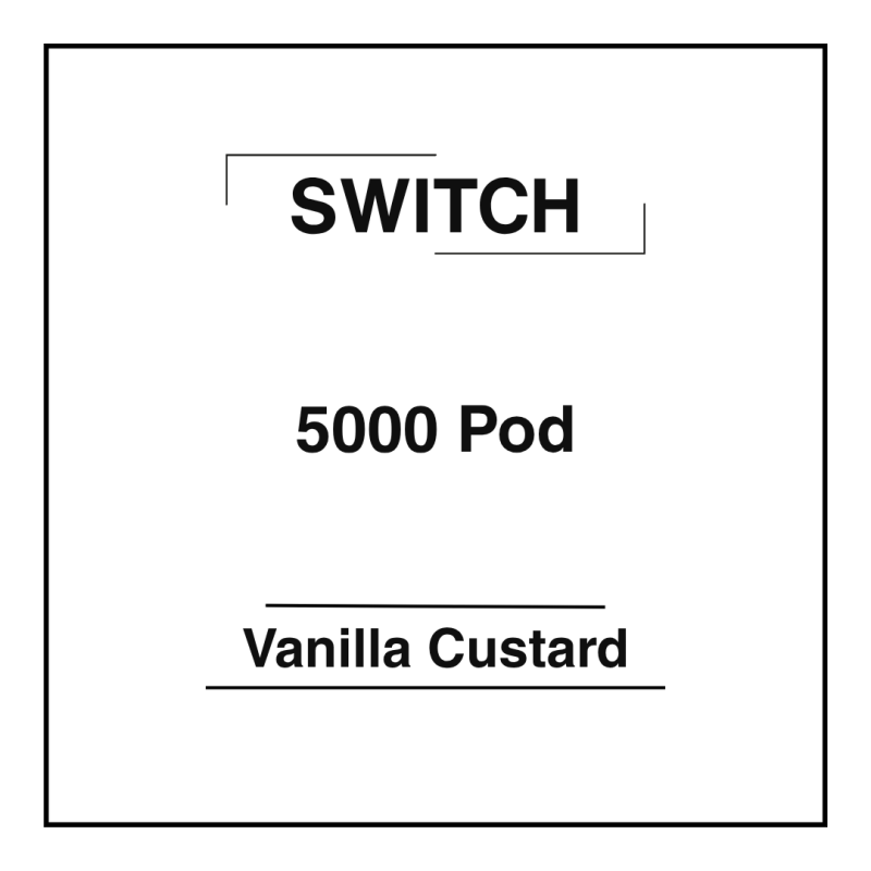 Switch Pod 5000 Vanilla Custard