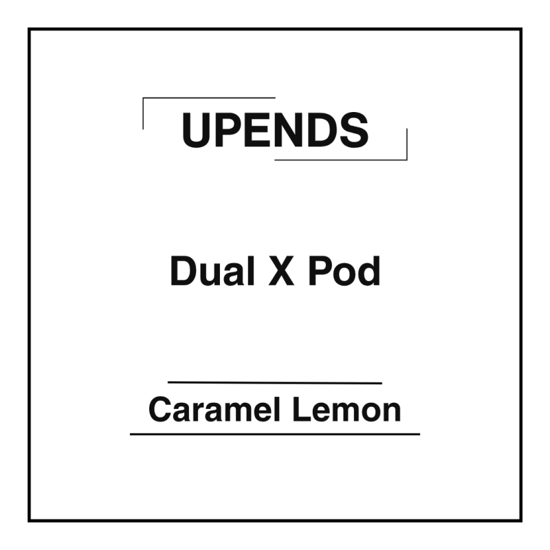 Upends Dual X Pod Caramel Lemon