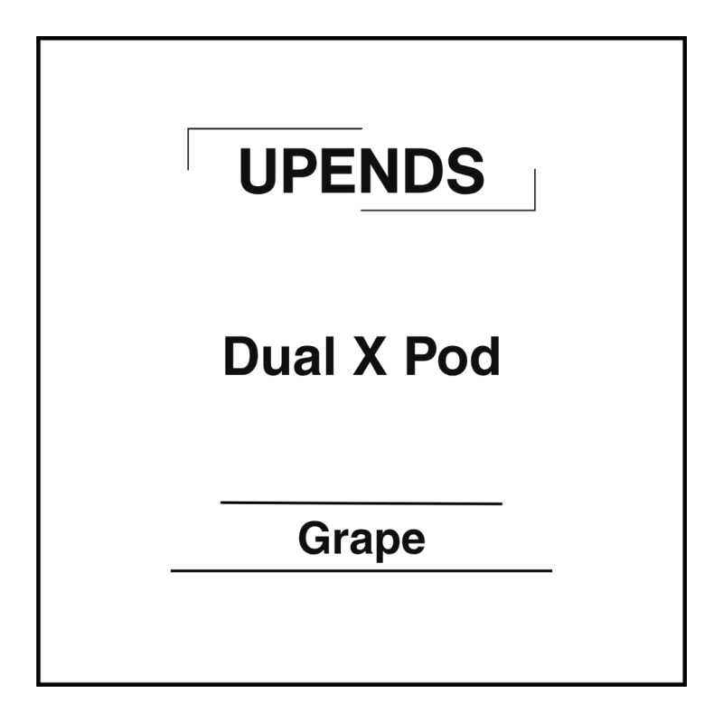 Upends Dual X Pod Grape