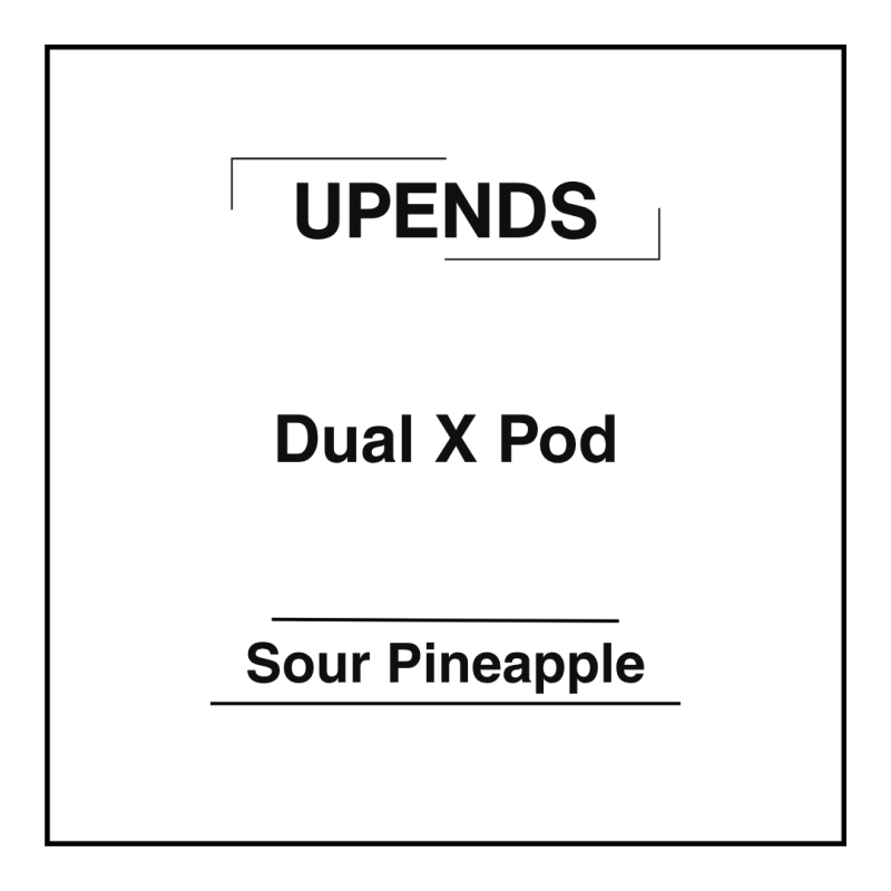 Upends Dual X Pod Sour Pineapple