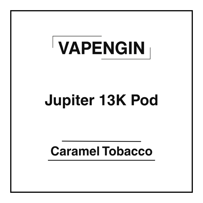 Vapengin Jupiter 13K Pod Caramel Tobacco