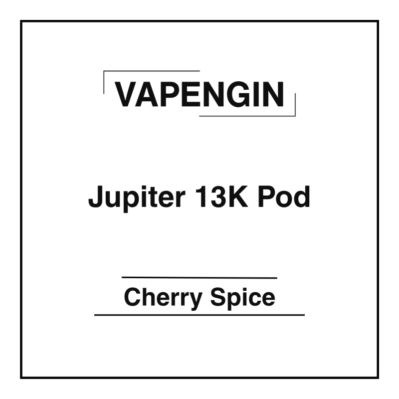 Vapengin Jupiter 13K Pod Cherry Spice