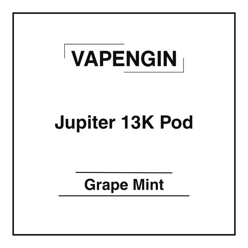 Vapengin Jupiter 13K Pod Grape Mint