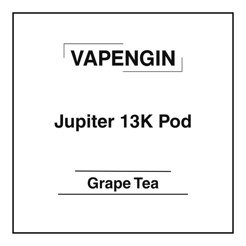 Vapengin Jupiter 13K Pod Grape Tea