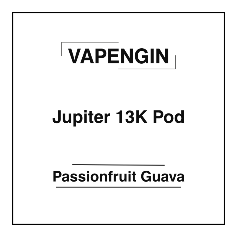 Vapengin Jupiter 13K Pod Passionfruit Guava
