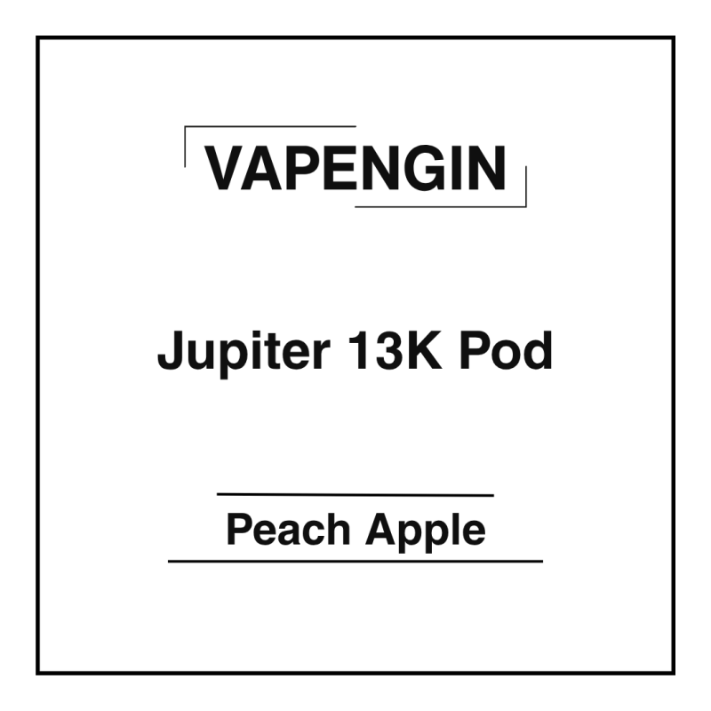 Vapengin Jupiter 13K Pod Peach Apple
