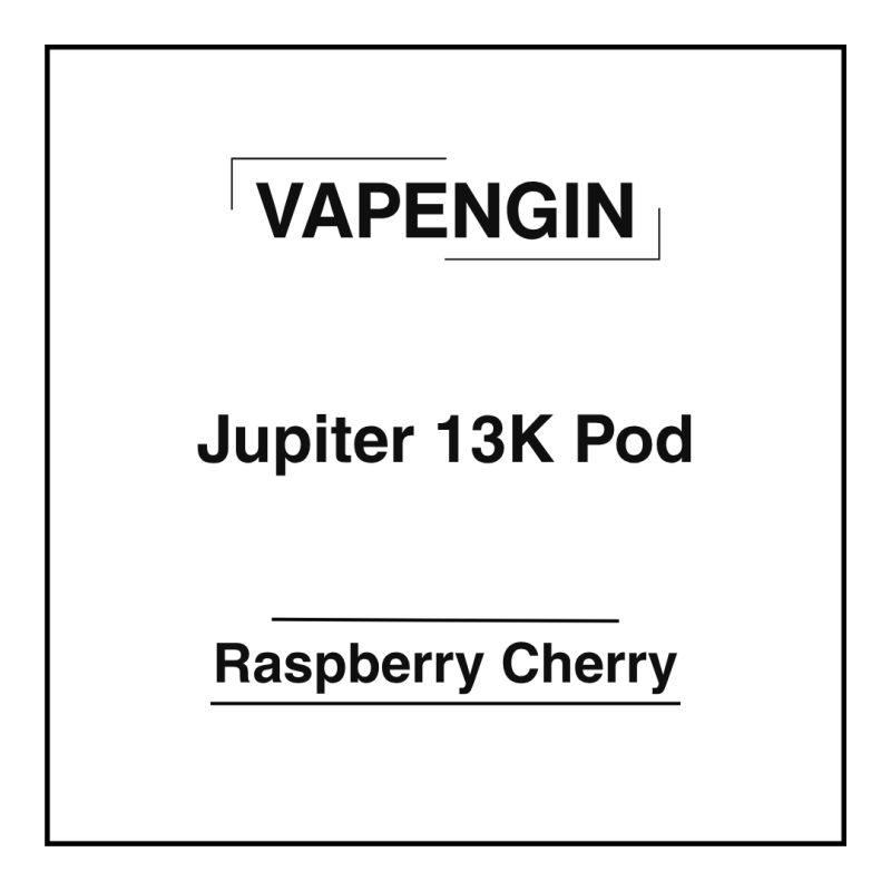 Vapengin Jupiter 13K Pod Raspberry Cherry