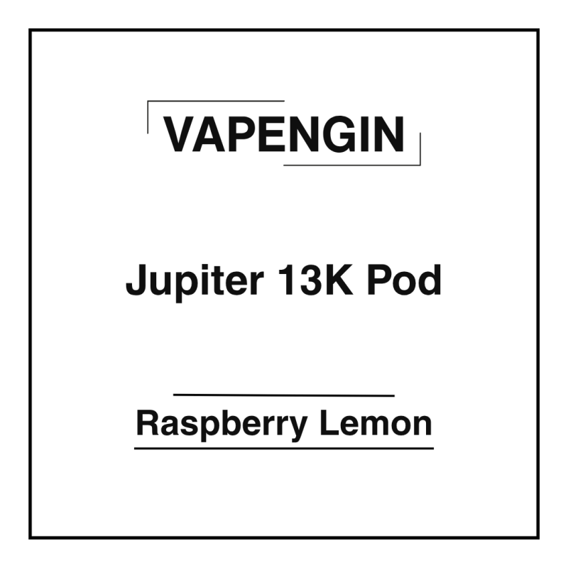 Vapengin Jupiter 13K Pod Raspberry Lemon