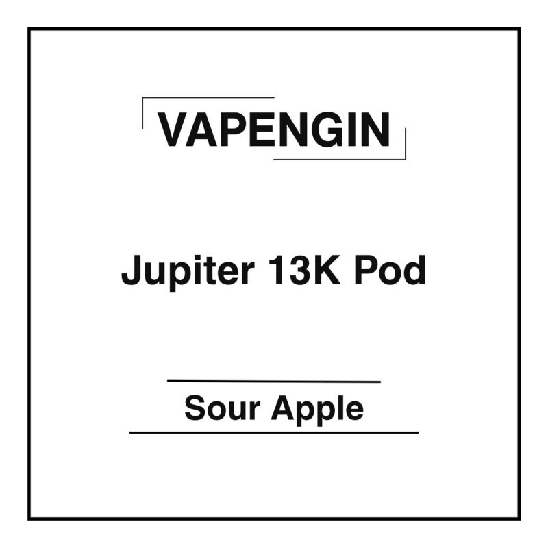 Vapengin Jupiter 13K Pod Sour Apple