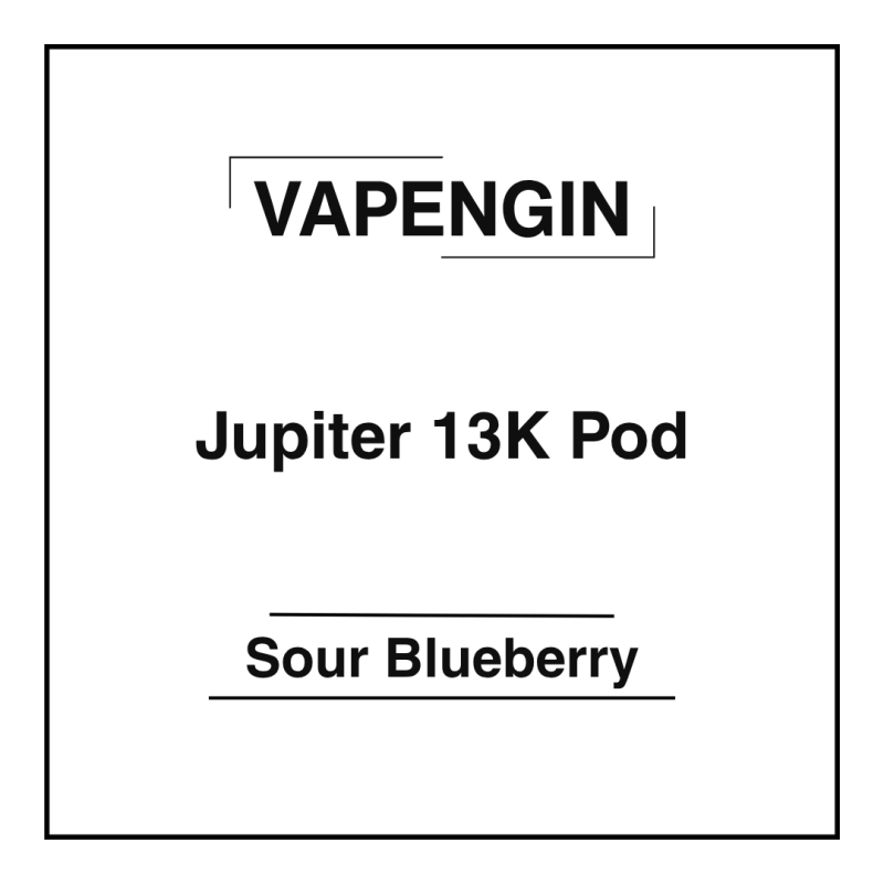 Vapengin Jupiter 13K Pod Sour Blueberry