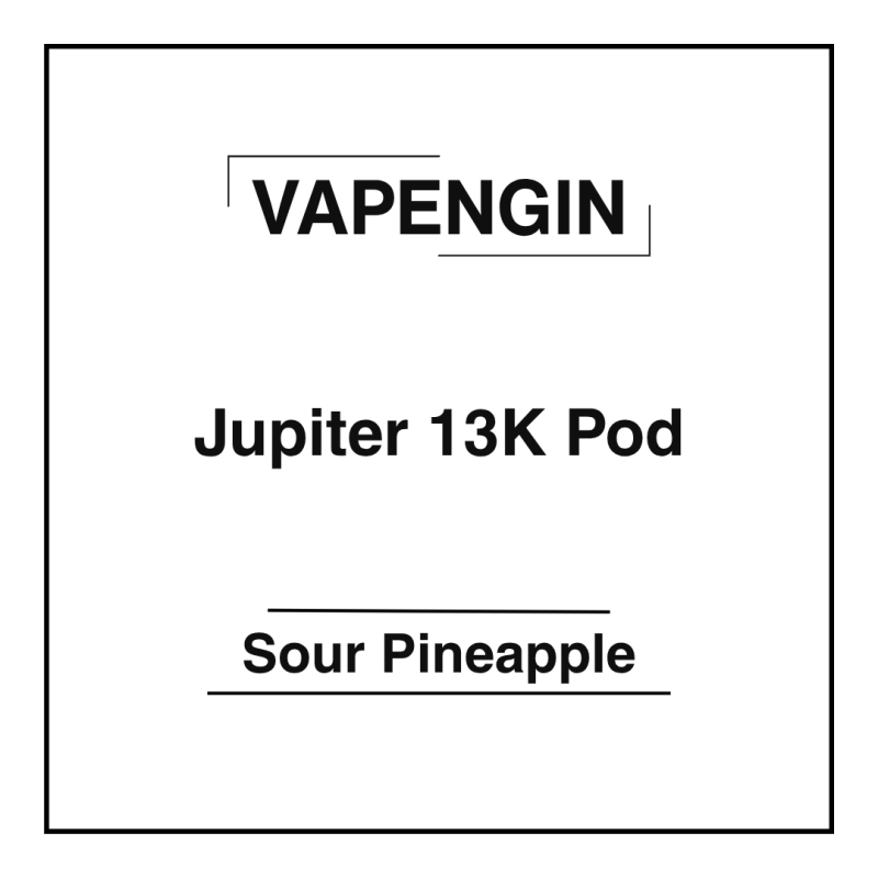 Vapengin Jupiter 13K Pod Sour Pineapple