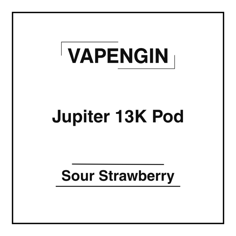 Vapengin Jupiter 13K Pod Sour Strawberry