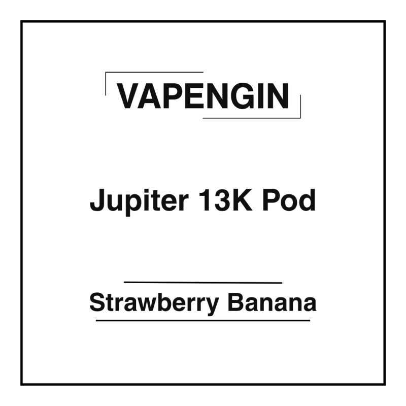 Vapengin Jupiter 13K Pod Strawberry Banana