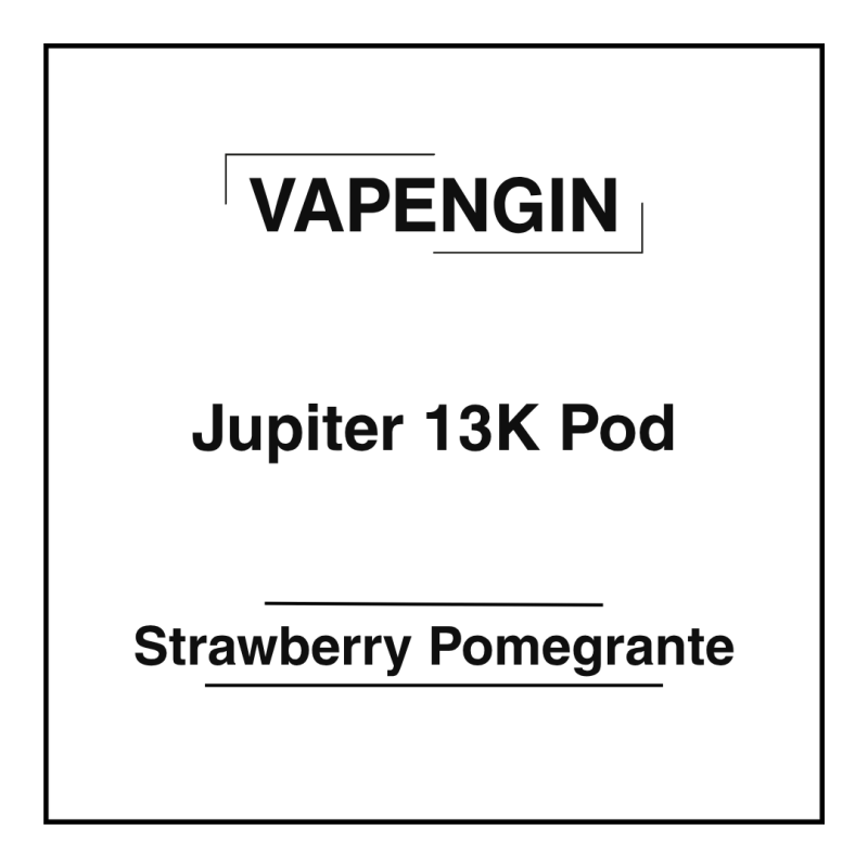 Vapengin Jupiter 13K Pod Strawberry Pomegrante