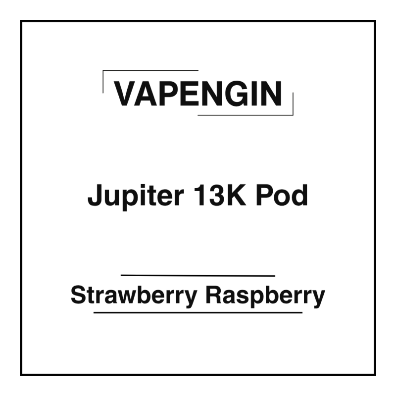 Vapengin Jupiter 13K Pod Strawberry Raspberry