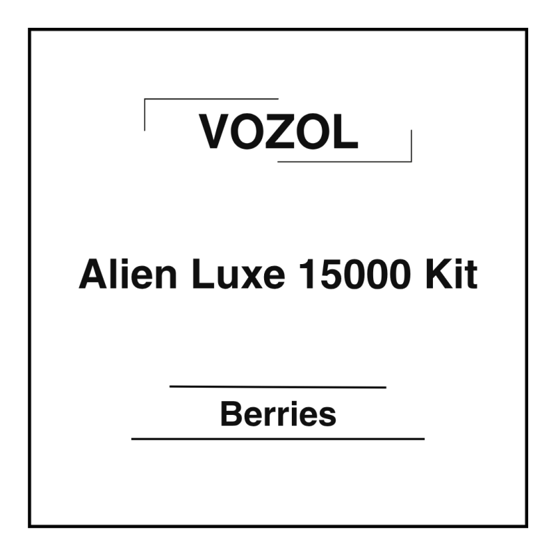Vozol Alien Luxe 15000 Kit Berries