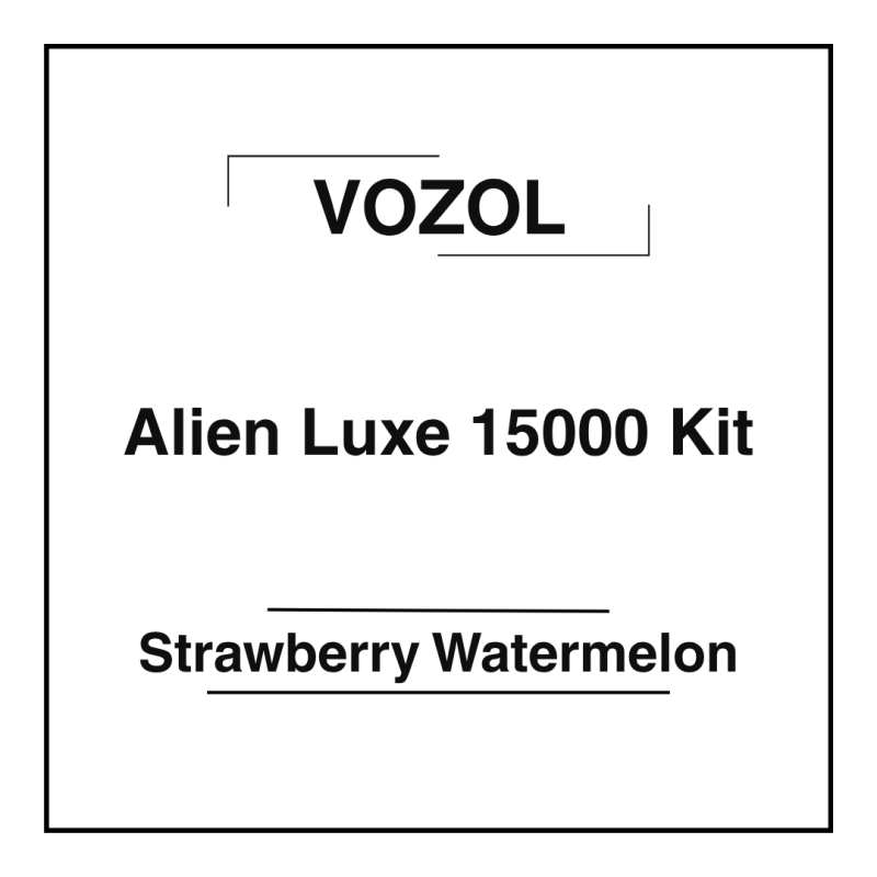 Vozol Alien Luxe 15000 Kit Strawberry Watermelon