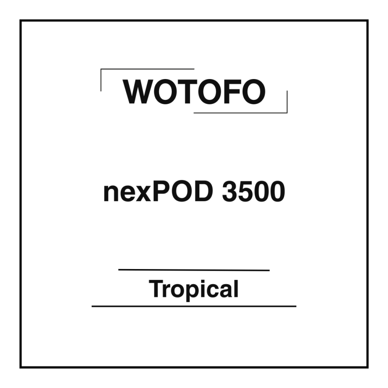 Wotofo nexPOD 3500 Tropical