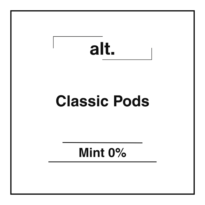 alt. Classic Pods Mint 0%