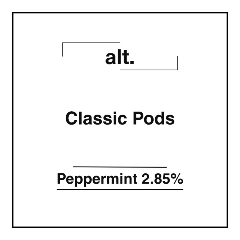 alt. Classic Pods Peppermint 2.85%