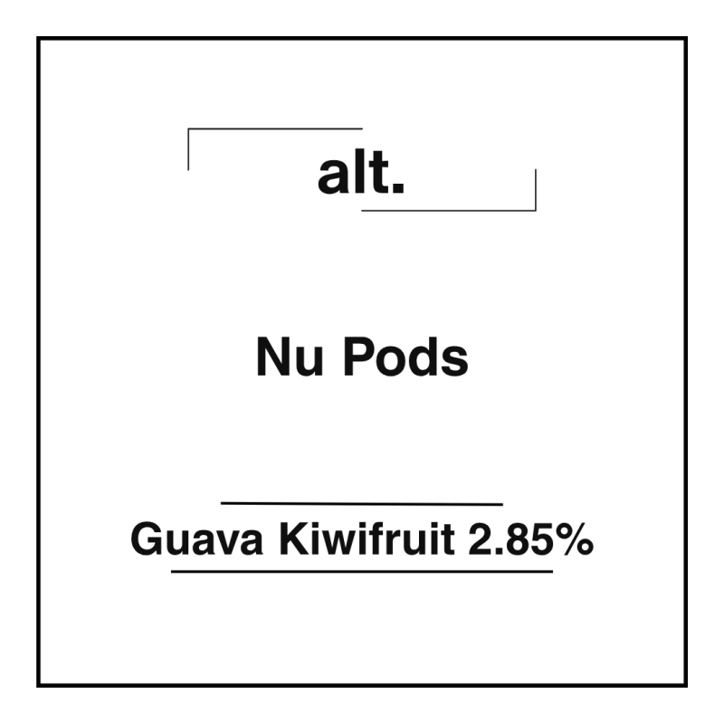 alt. Nu Pods Guava Kiwifruit 2.85%