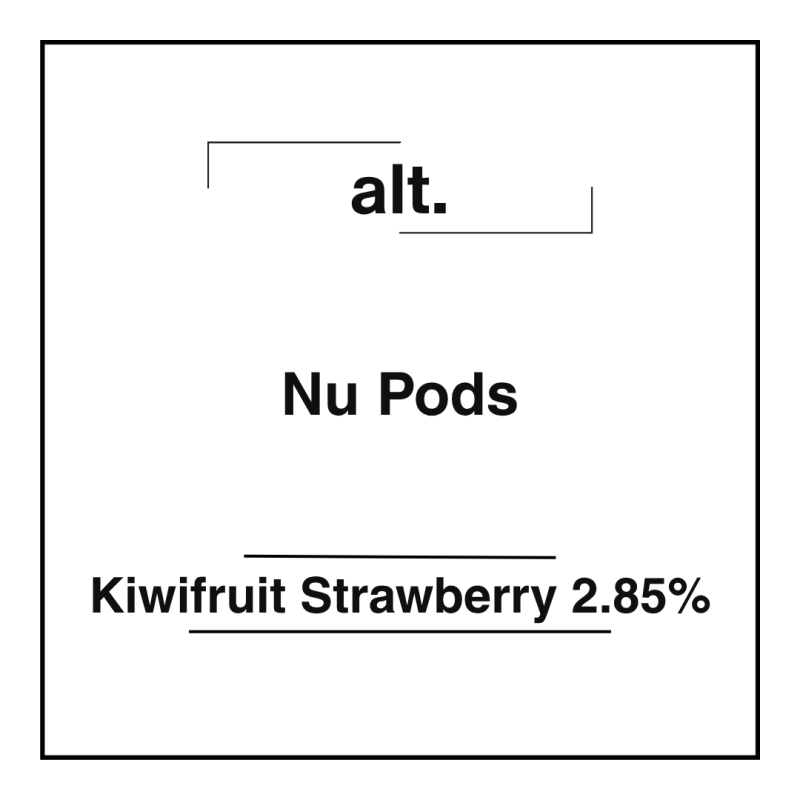 alt. Nu Pods Kiwifruit Strawberry 2%