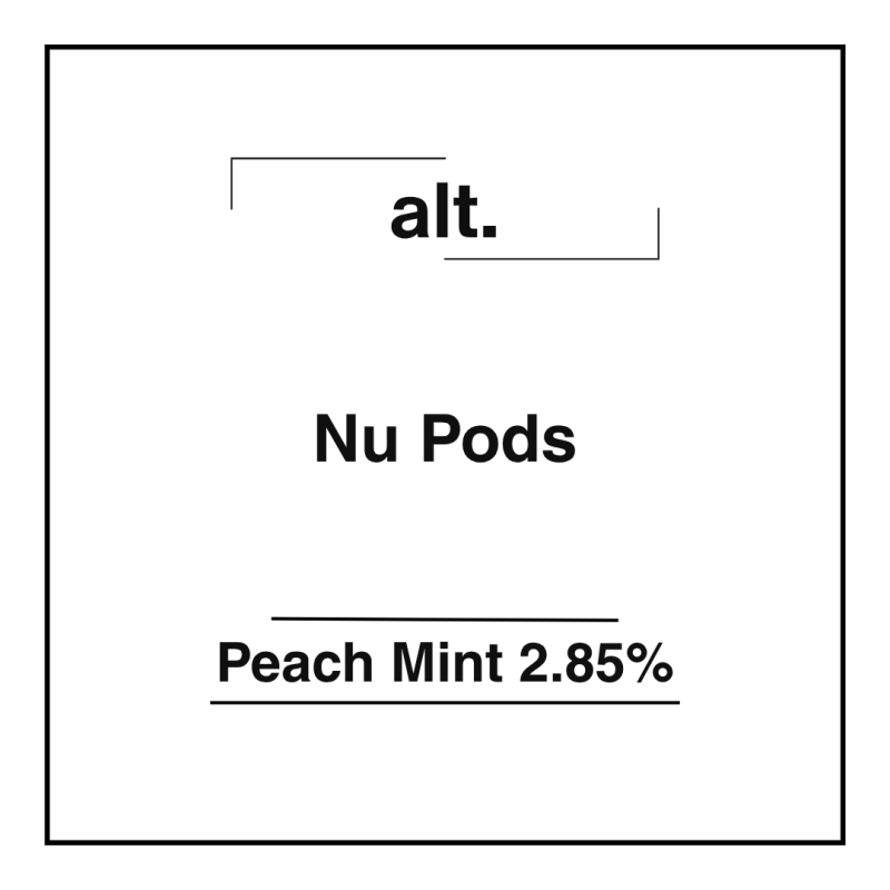 alt. Nu Pods Peach Mint 2%