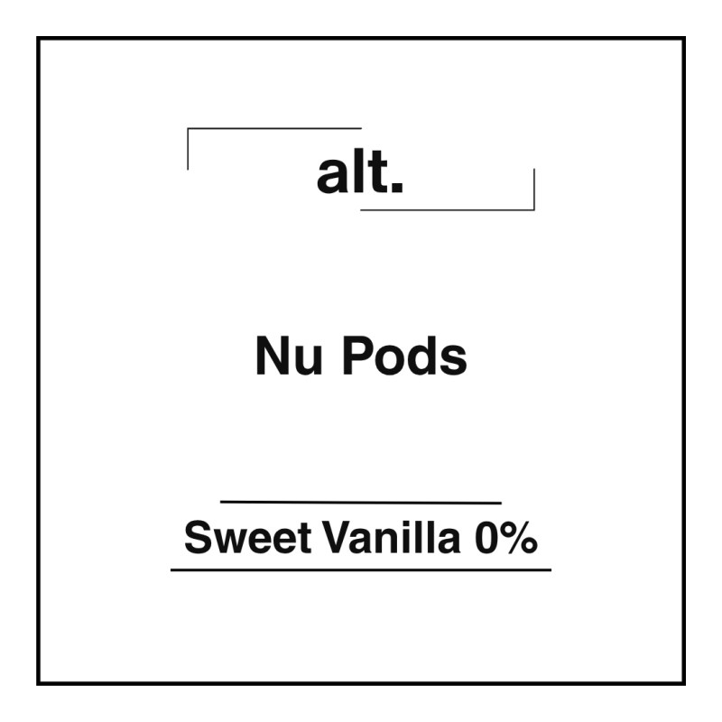 alt. Nu Pods Sweet Vanilla 0%