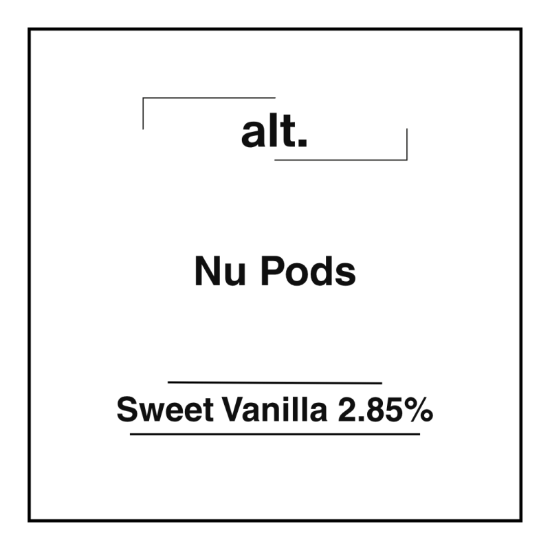 alt. Nu Pods Sweet Vanilla 2%