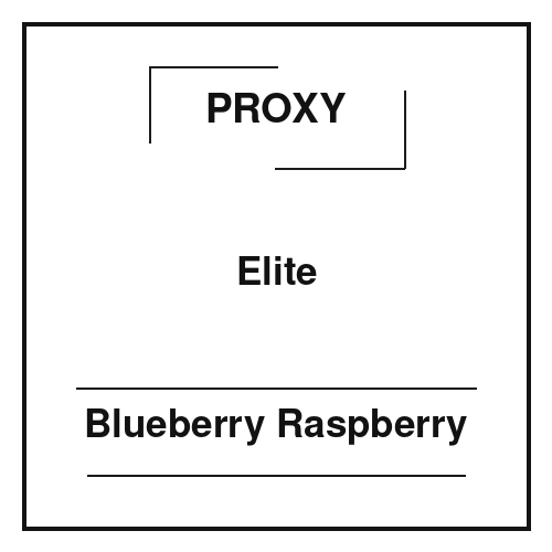 Proxy Elite Blueberry Raspberry