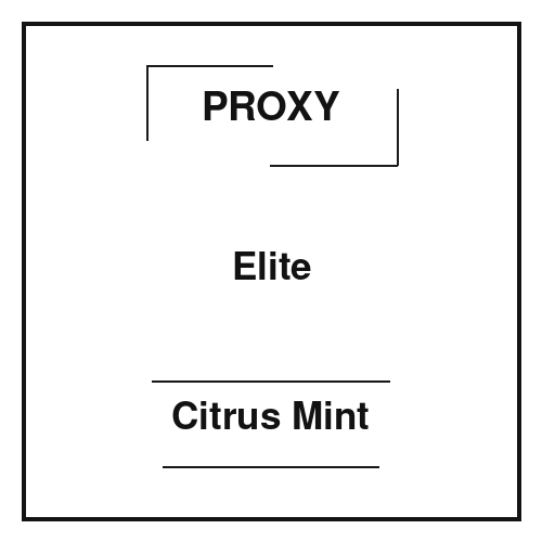 Proxy Elite Citrus Mint