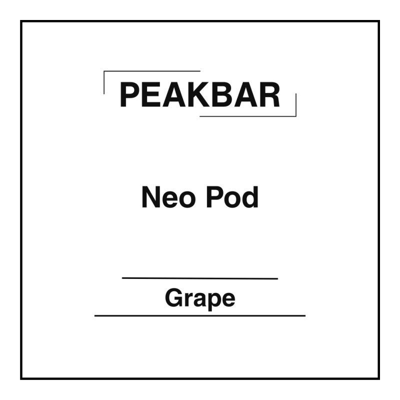 Peakbar Neo Pod Grape