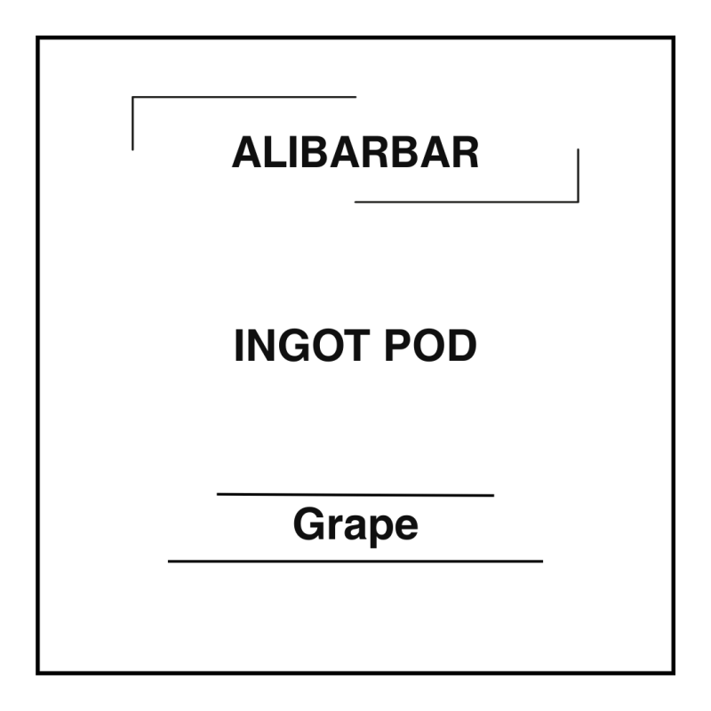Alibarbar Ingot 15K Pod Grape