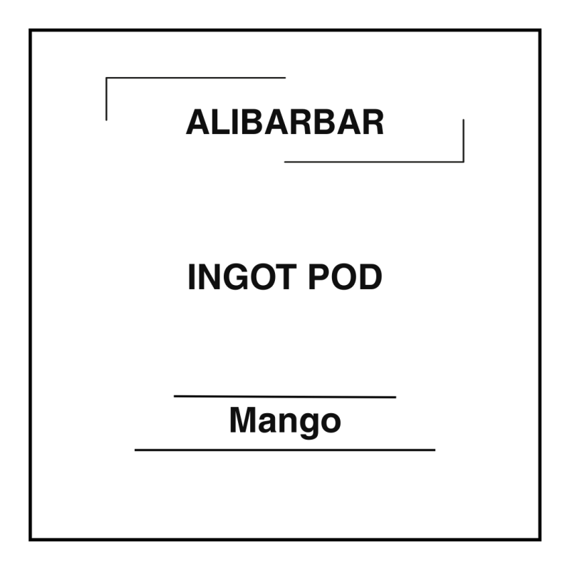 Alibarbar Ingot 15K Pod Mango