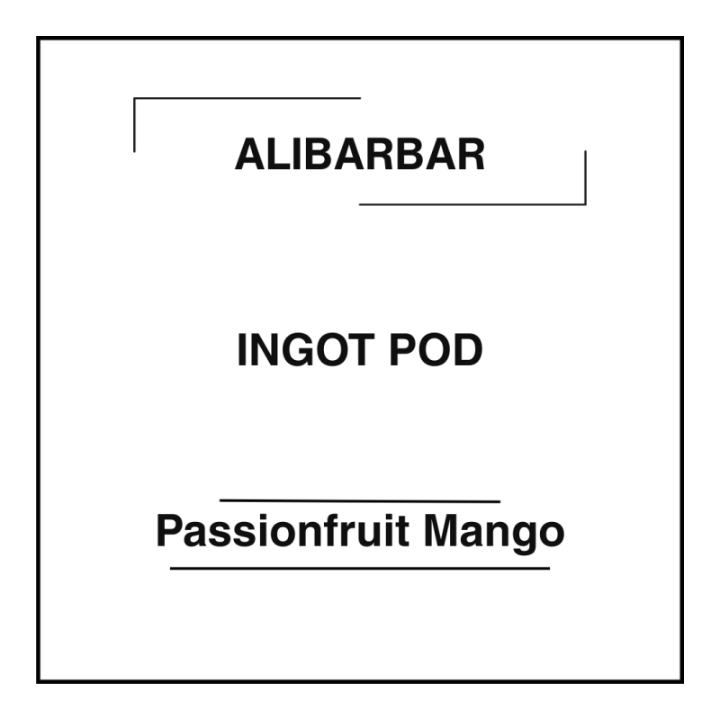 Alibarbar Ingot 15K Pod Passionfruit Mango