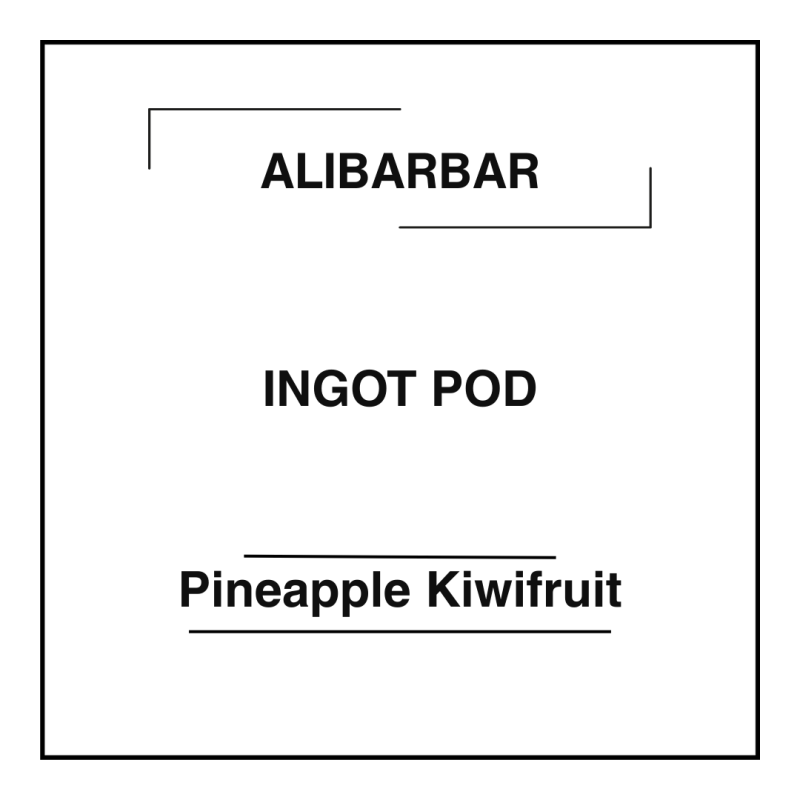 Alibarbar Ingot 15K Pod Pineapple Kiwifruit