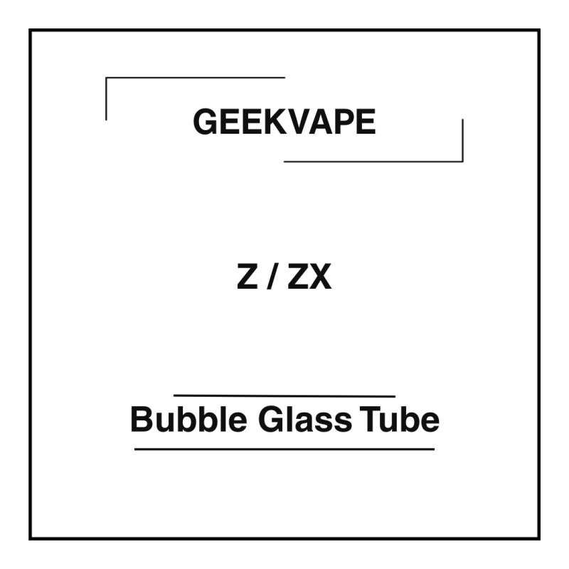 Geekvape Z/ZX Replacement Bubble Glass Tube