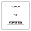 VOOPOO PnP Replacement Coil VM1 0.3Ω (Single)