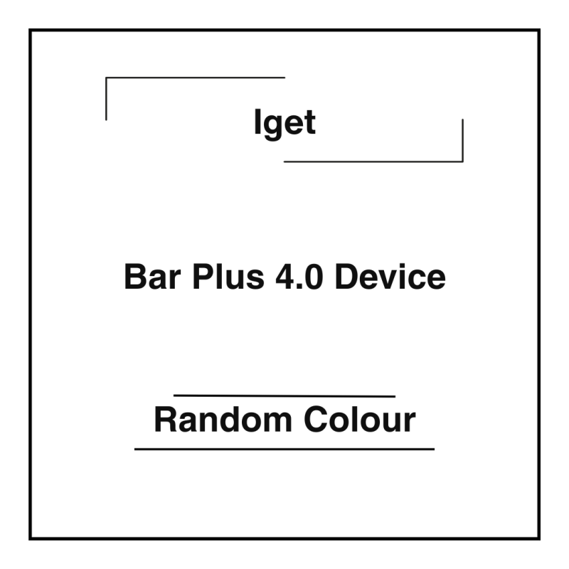 Iget Bar Plus 4.0 Device - Random Colour