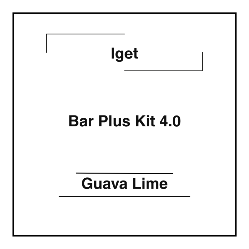Iget Bar Plus Kit 4.0 Guava Lime