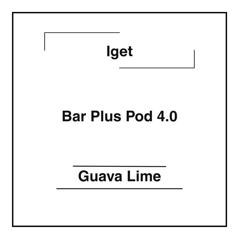 Iget Bar Plus Pod 4.0 Guava Lime