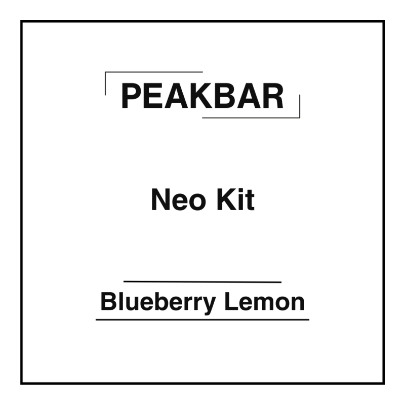 Peakbar Neo Kit Blueberry Lemon