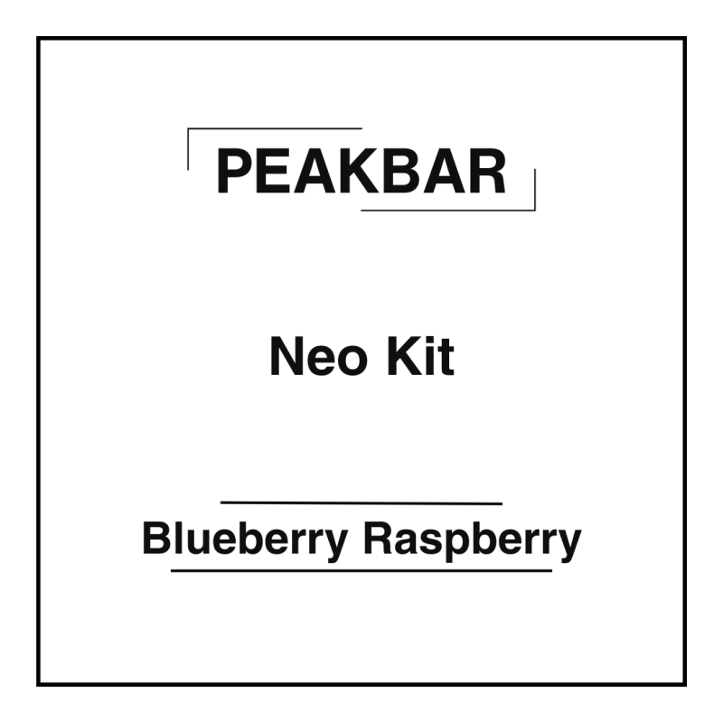 Peakbar Neo Kit Blueberry Raspberry
