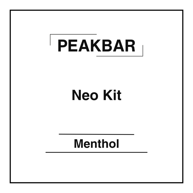Peakbar Neo Kit Menthol