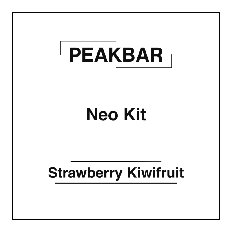 Peakbar Neo Kit Strawberry Kiwifruit