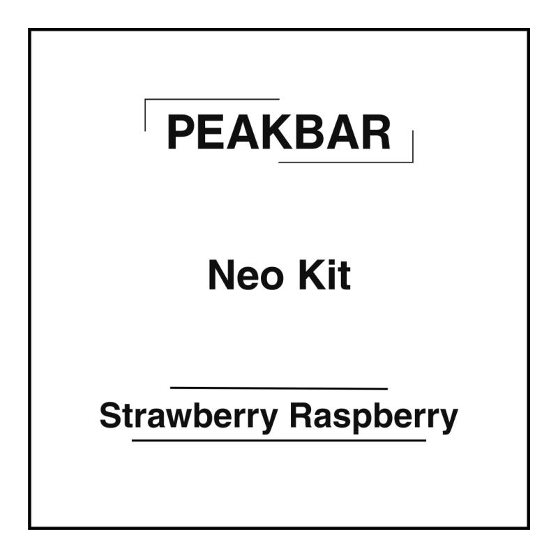 Peakbar Neo Kit Strawberry Raspberry