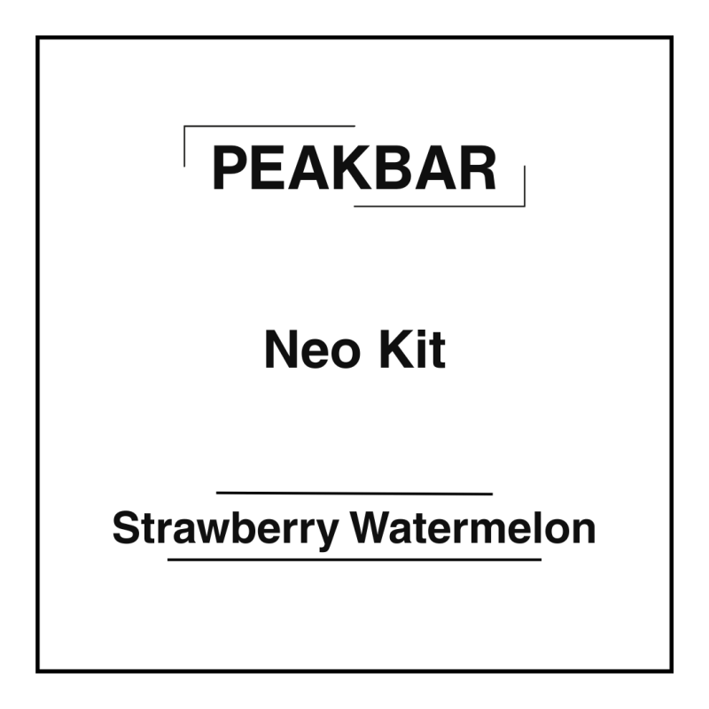 Peakbar Neo Kit Strawberry Watermelon